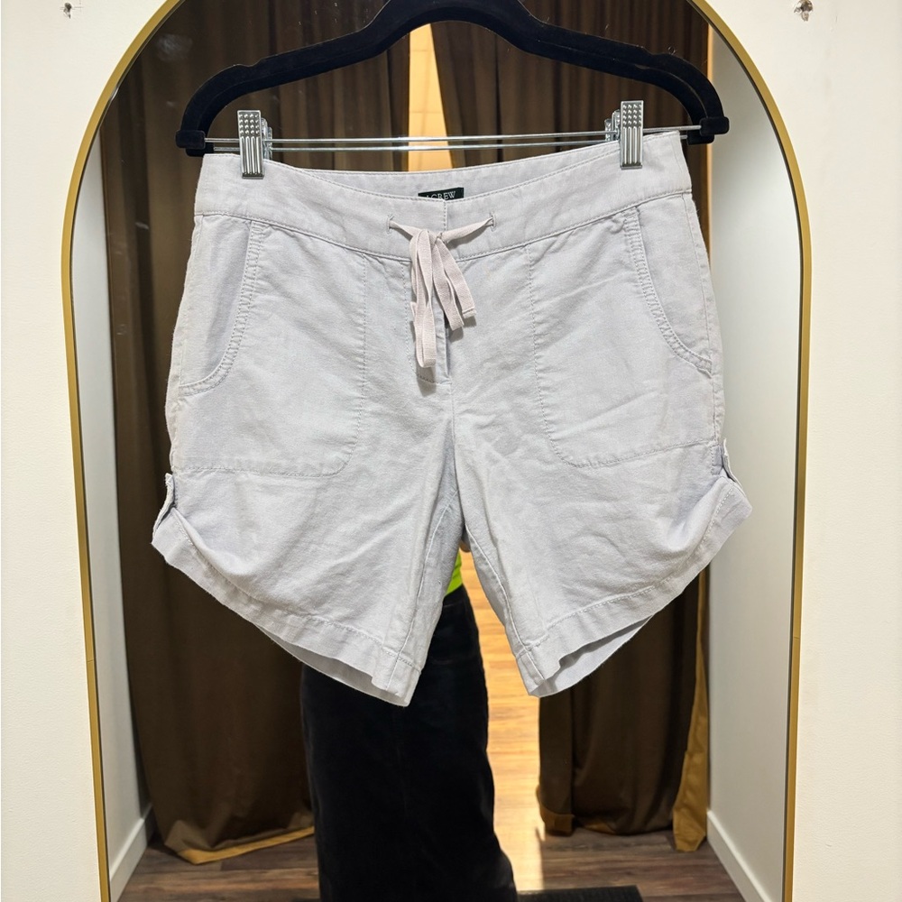J Crew Women's Shorts in Light Gray